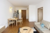 Balcony one bedroom apartment for rent off To Ngoc Van, Tay Ho